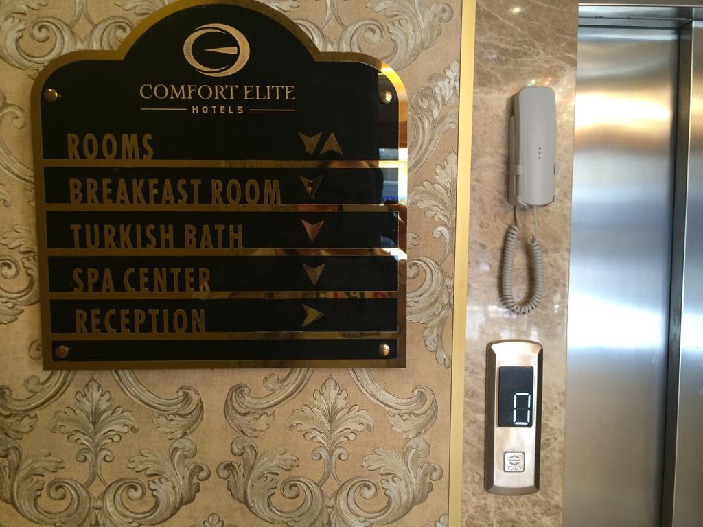 Comfort Elite Hotels Sultanahmet Стамбул Экстерьер фото